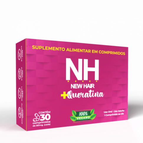 NH New Hair +Queratina 30 Comprimidos
