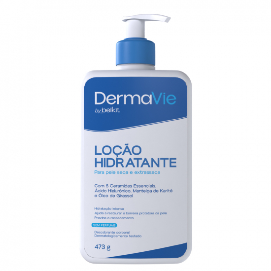 Loção Hidratante DermaVie 473g BELKIT Loção Hidratante DermaVie 473g BELKIT