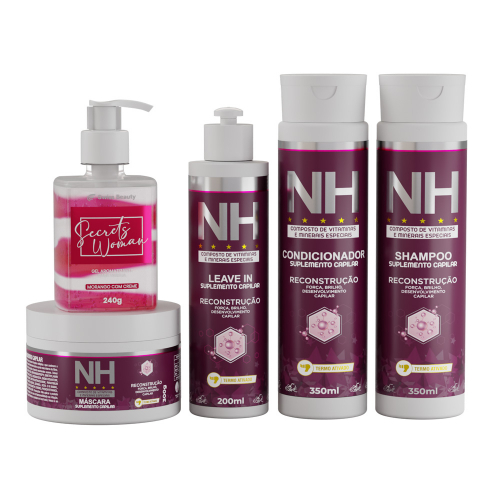 Kit New Hair + Gel Secrets Woman SWISS BEAUTY