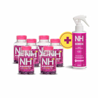NH New Hair - 6 meses + Spray Reconstrução 200ml