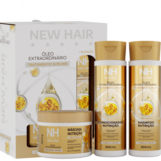 Kit Capilar Extraordinário (3 itens) Kit Capilar Extraordinário (3 itens)