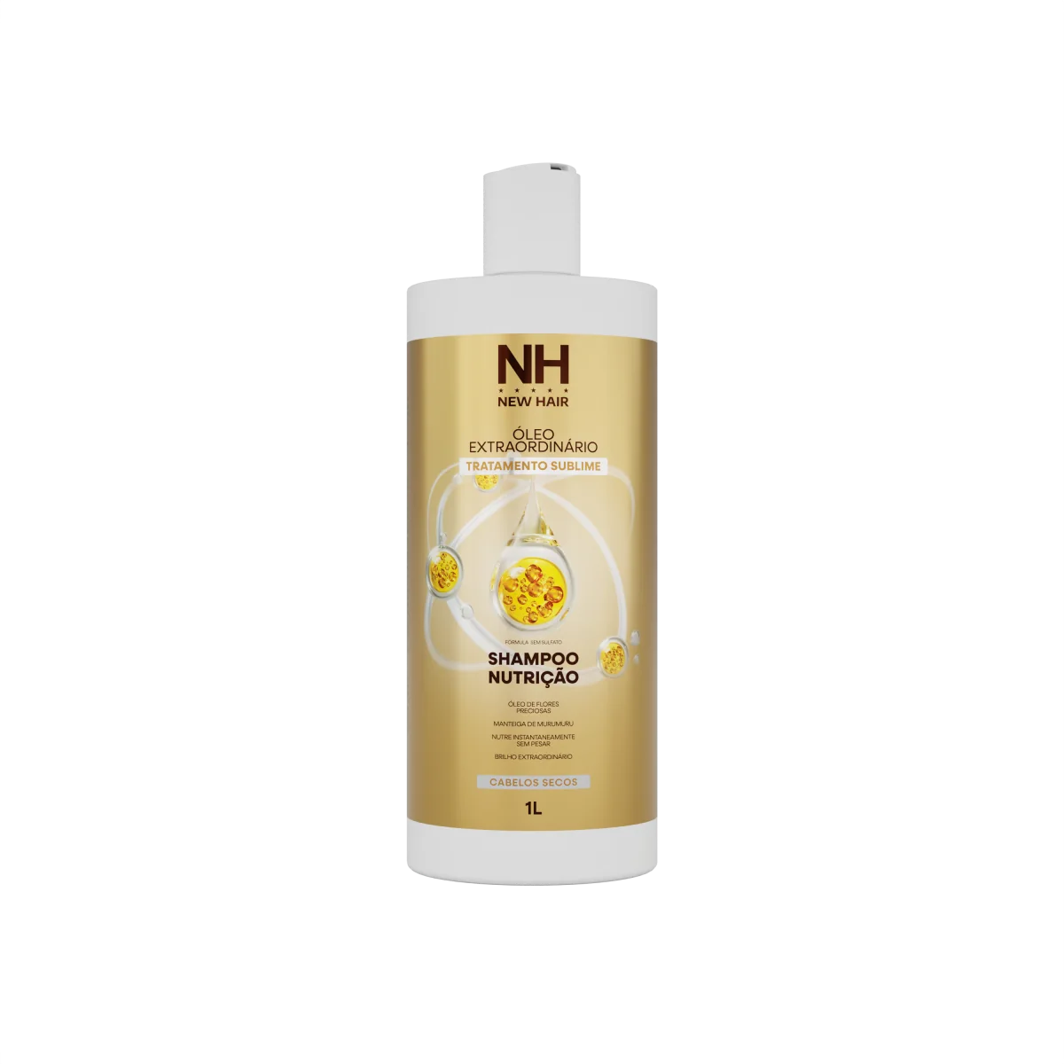 Shampoo Óleo Extraordinário New Hair 1 litro